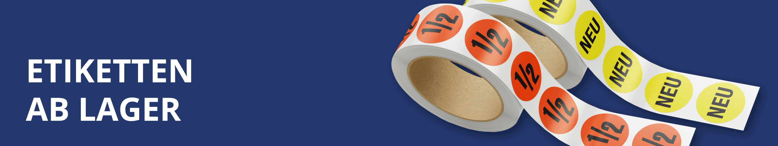 Promotions-Etiketten