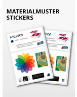 Materialmuster Stickers