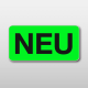 Promotions-Etikette «NEU», 30x15 mm