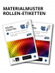 Materialmuster Rollen-Etiketten