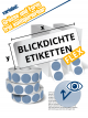 Blickdichte Etiketten FLEX