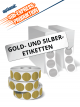 Gold- und Silberetiketten
