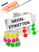 Neon-Etiketten