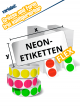 Neon-Etiketten FLEX