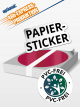 Papier-Sticker