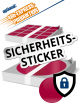 Sicherheits-Sticker