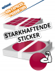 Starkhaftende Sticker