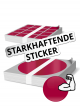 Starkhaftende Sticker