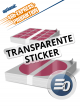 Transparente Sticker