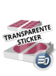 Transparente Sticker