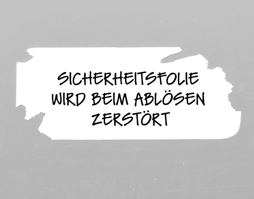 sicherheits-sticker