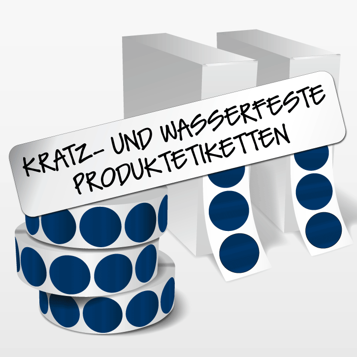 kratz- und wasserfeste Produktetiketten