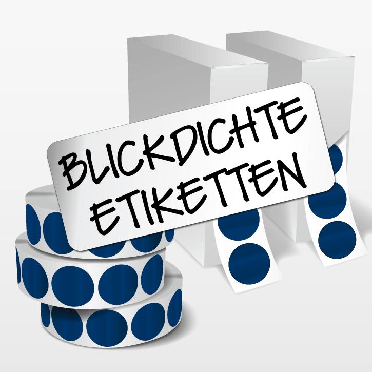 blickdichte rollenetiketten